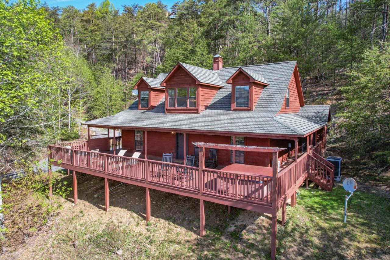 Private Mountain Cabin, Hot Tub Escape In The Smokies, With The View Sevierville Exteriér fotografie