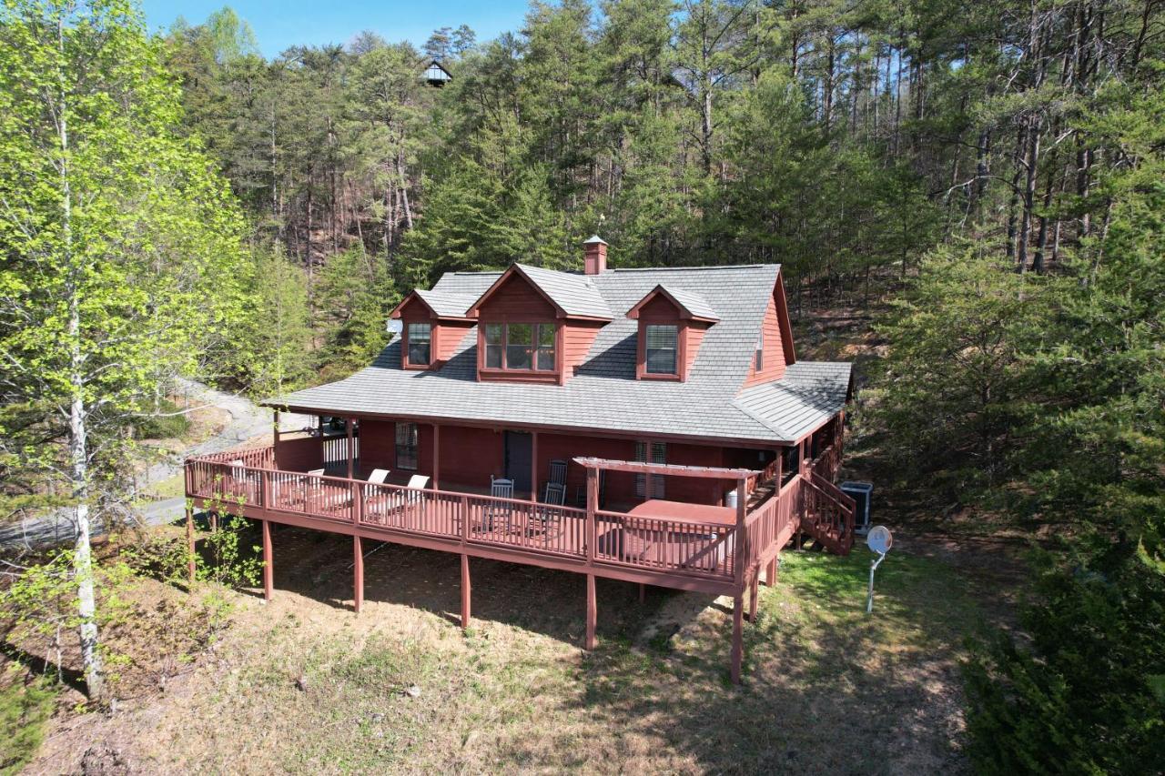 Private Mountain Cabin, Hot Tub Escape In The Smokies, With The View Sevierville Exteriér fotografie